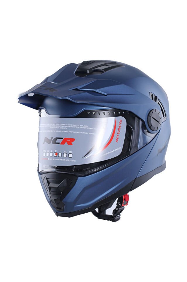 X-Cross Çene Açılır Kask (ECE-22.06) 68079297 165 Mavi - L