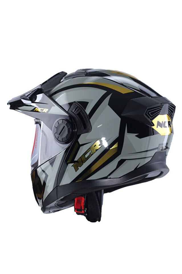 X-Cross Çene Açılır Kask (ECE-22.06) 68079297 165 Sarı Grafik - S