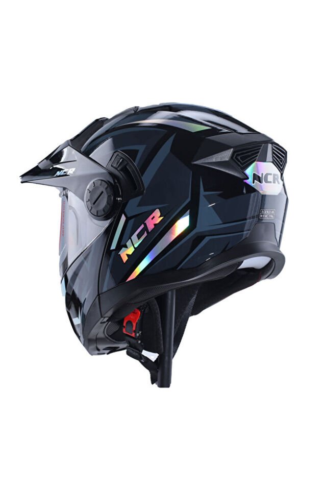 X-Cross Çene Açılır Kask (ECE-22.06) 68079297 165 Mavi Gri - 2XL