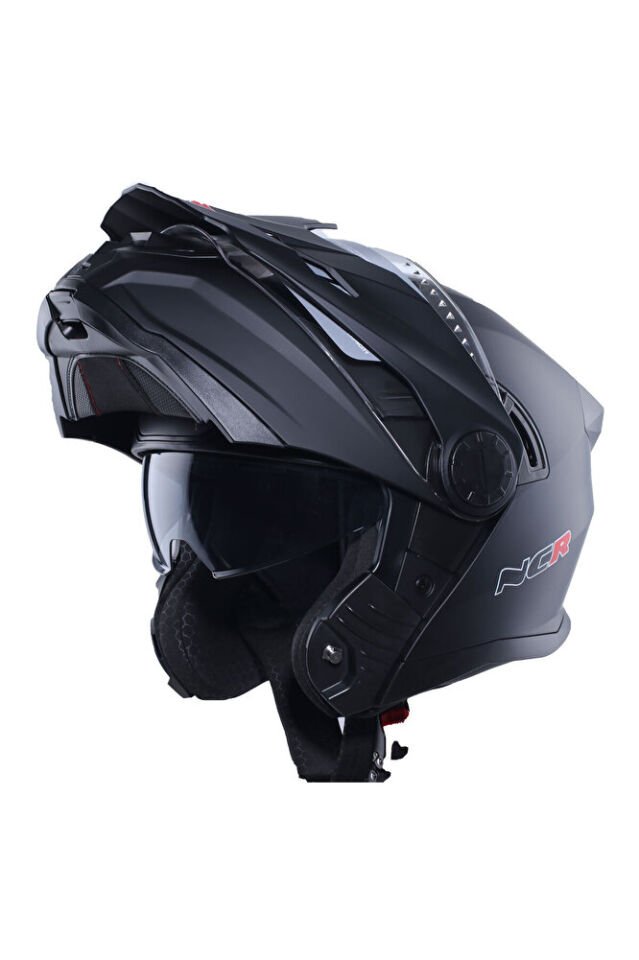 X-Cross Çene Açılır Kask (ECE-22.06) 68079297 165 Mat Siyah - 2XL