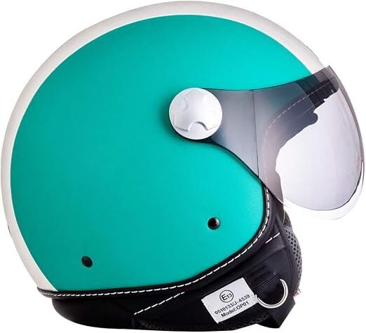 ARMOR HELMETS AV-84 İtaly Vintage Çenesiz Motosiklet Kaskı