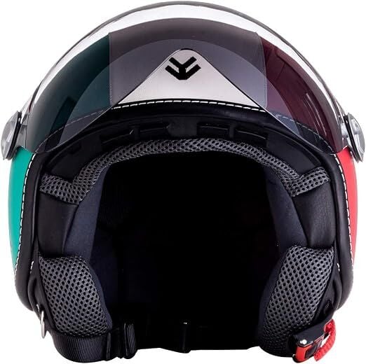 ARMOR HELMETS AV-84 İtaly Vintage Çenesiz Motosiklet Kaskı