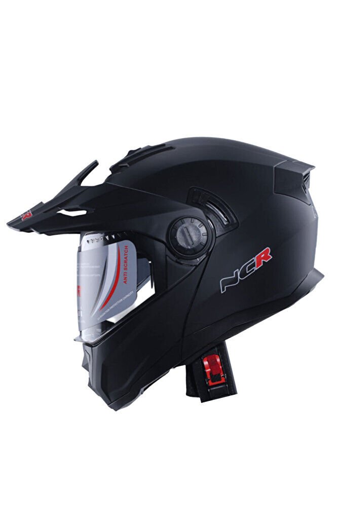 X-Cross Çene Açılır Kask (ECE-22.06) 68079297 165 Mat Siyah - M
