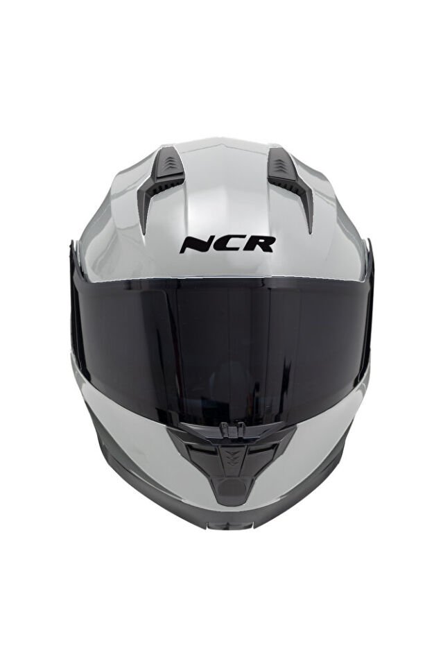 ICON Çene Açılır Kask Siyah Vizörlü Açık Nardo Siyah Vizör - S