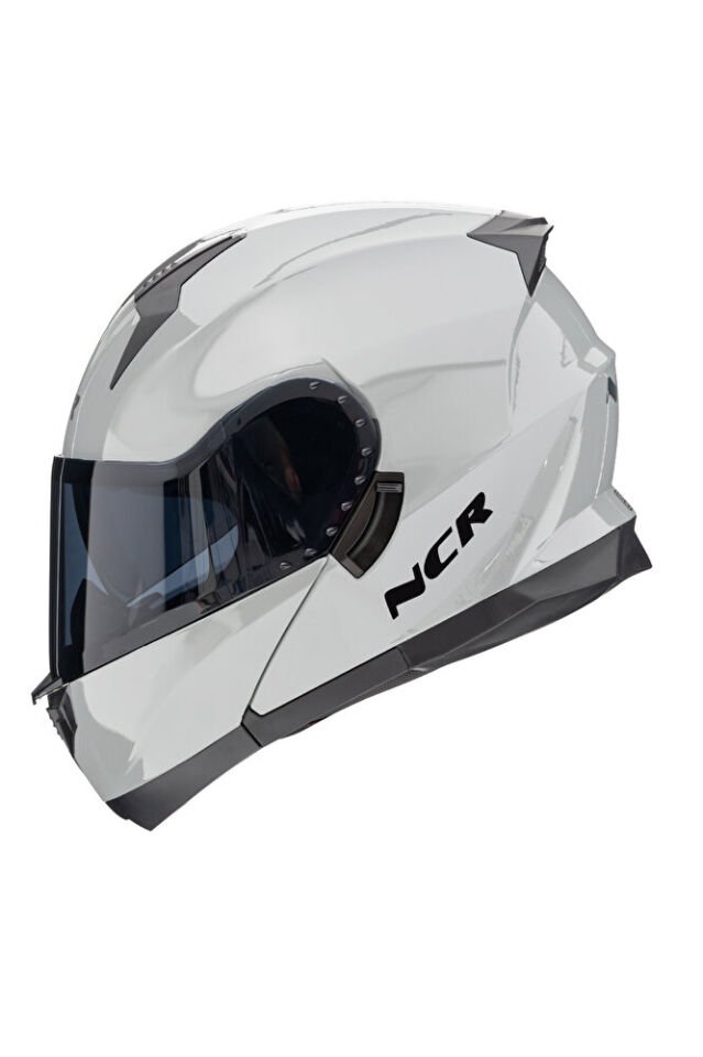 ICON Çene Açılır Kask Siyah Vizörlü Açık Nardo Siyah Vizör - S