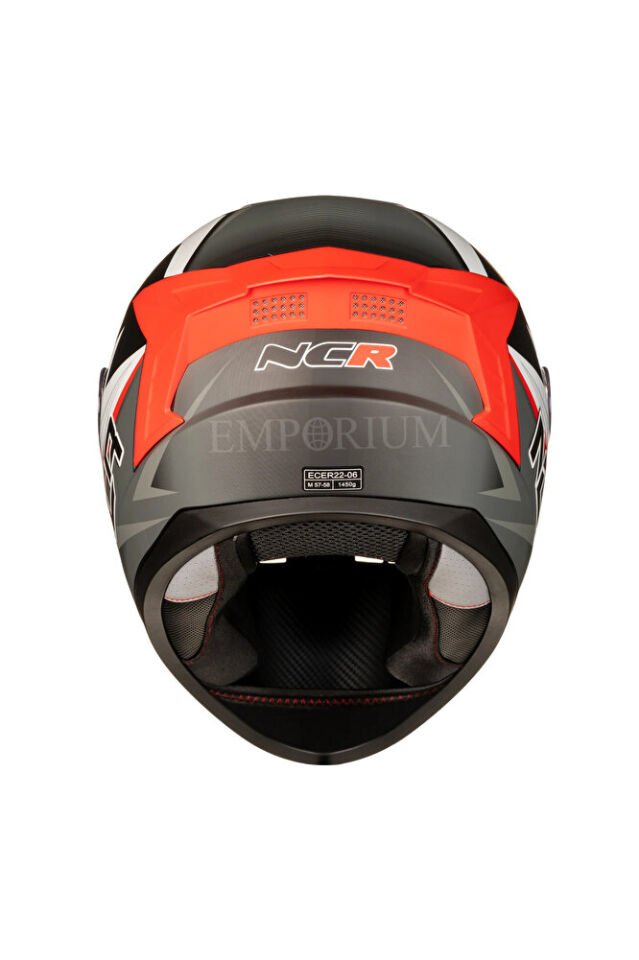 Rapid Siyah Camlı Kapalı Kask (Ece Belgeli)