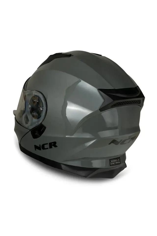 NCR Icon Çene Açılır Nardo Gri Motosiklet Kaskı