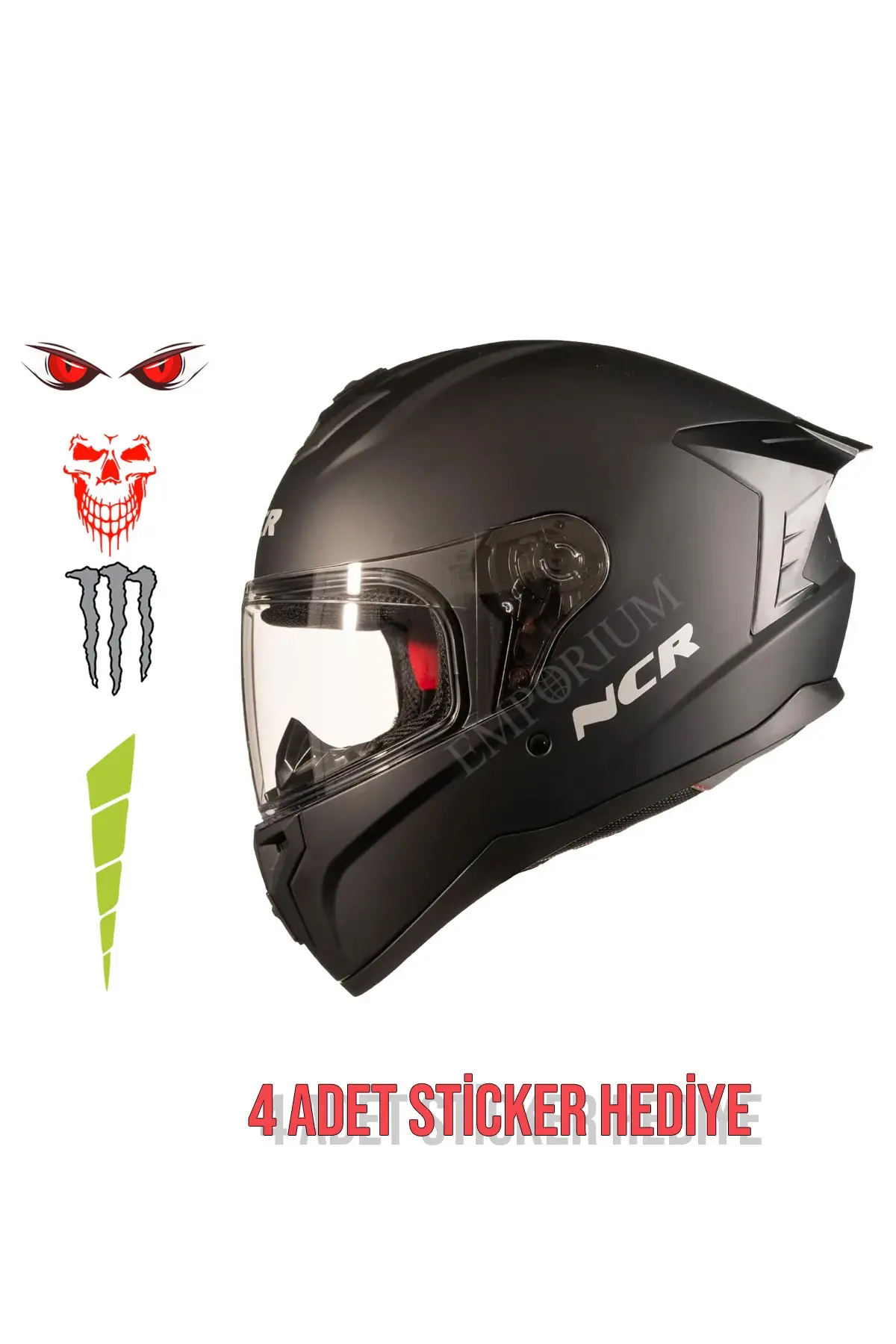 NCR Rapid Mat Siyah Kask