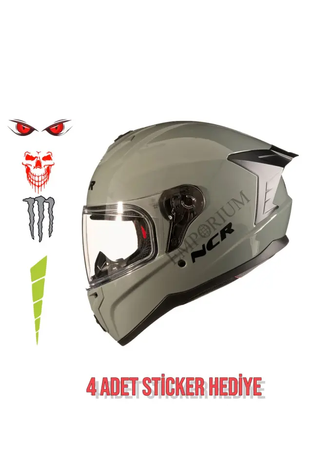 NCR Rapid Cool Gri Kask