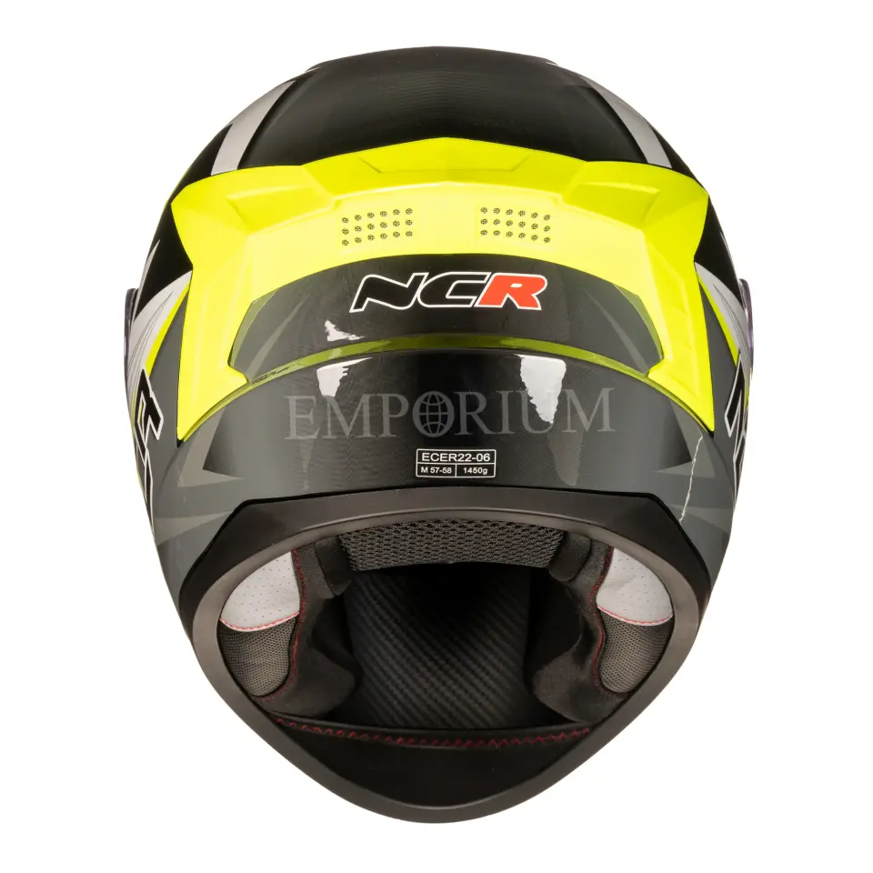 NCR Rapid Sarı Grafik Kask