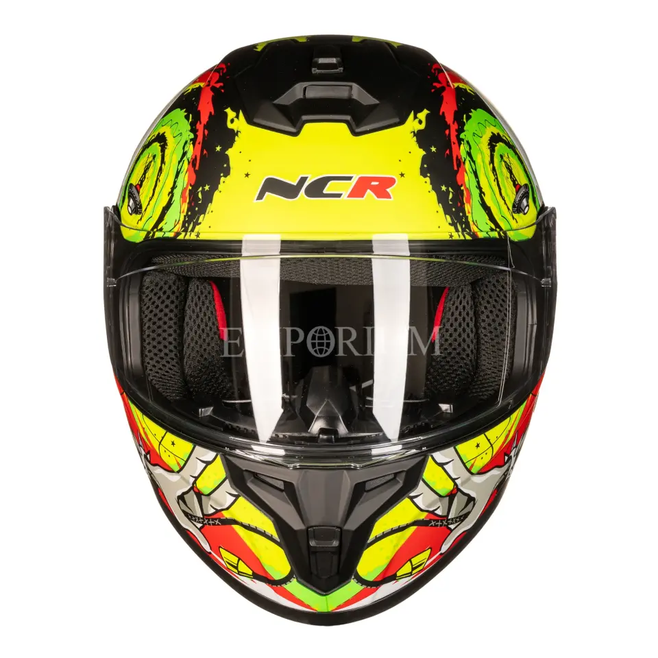 NCR Rapid Uzaylı Kırmızı-Sarı  Kask