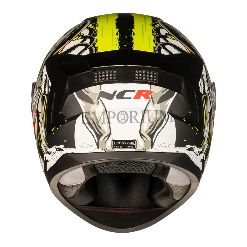 NCR Rapid Uzaylı Kırmızı-Sarı  Kask