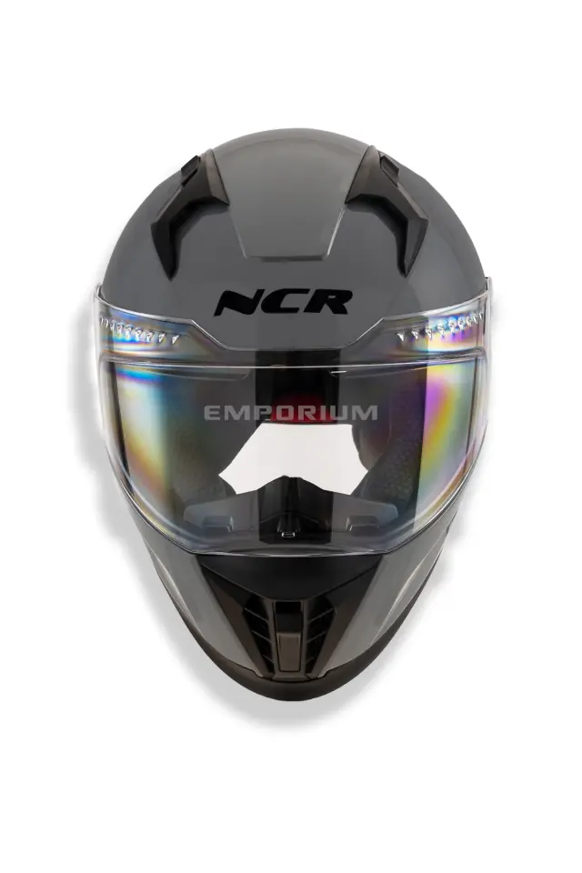 Ncr Stream Kapalı Kask Siyah Vizörlü (ECE-06) Nardo Gri