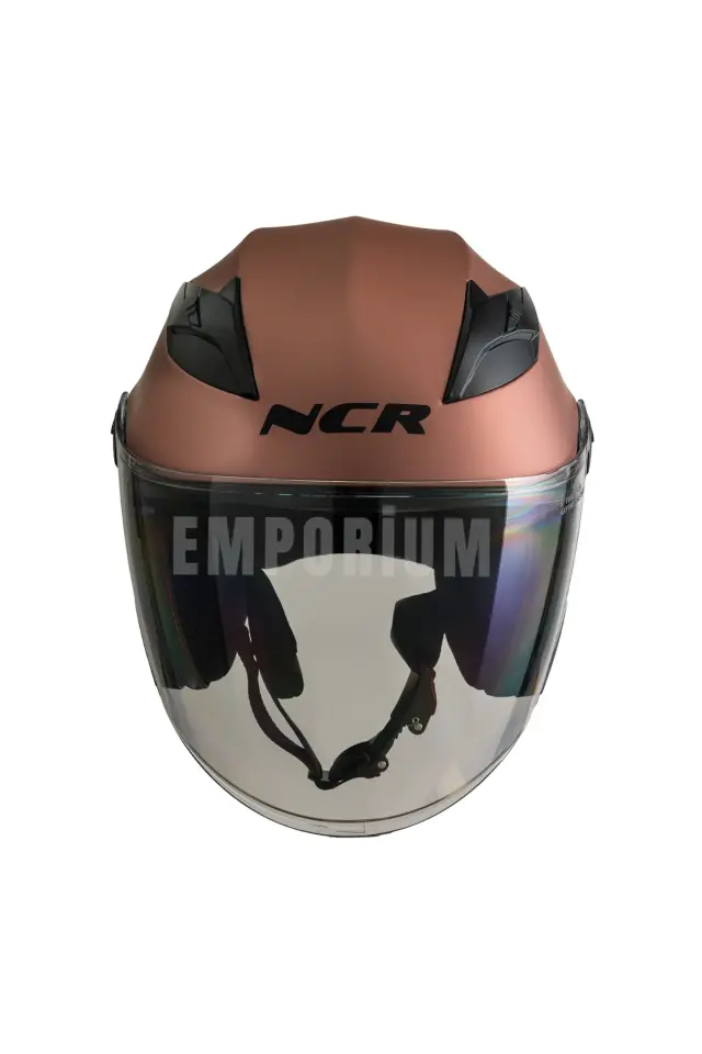 Jet Çenesiz Motosiklet Kaskı (ECE) Rose Gold