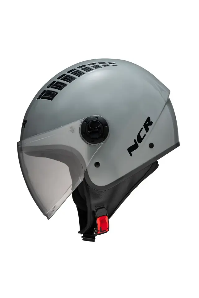 Air Çenesiz Motosiklet Kaskı (ECE) Nardo Gri