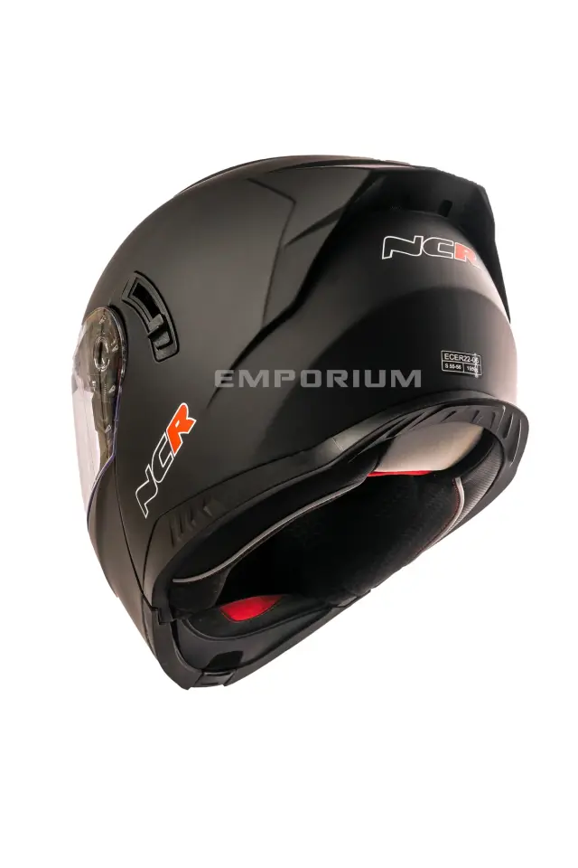 Vega Çene Açılır Güneş Vizörlü Kask  (ECE-06) Mat Siyah