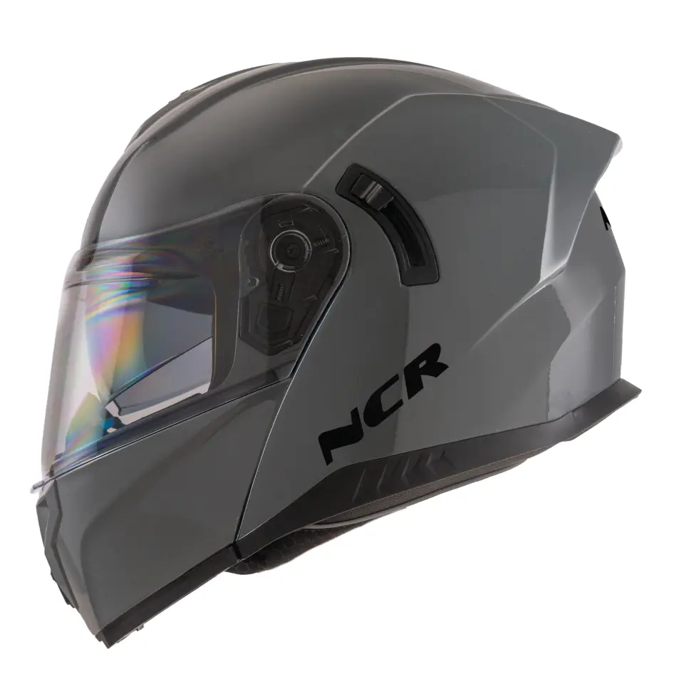 Vega Çene Açılır Güneş Vizörlü Kask  (ECE-06) Nardo Gri